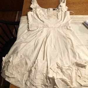 BCBG Maxazria Ivory Tea Dress